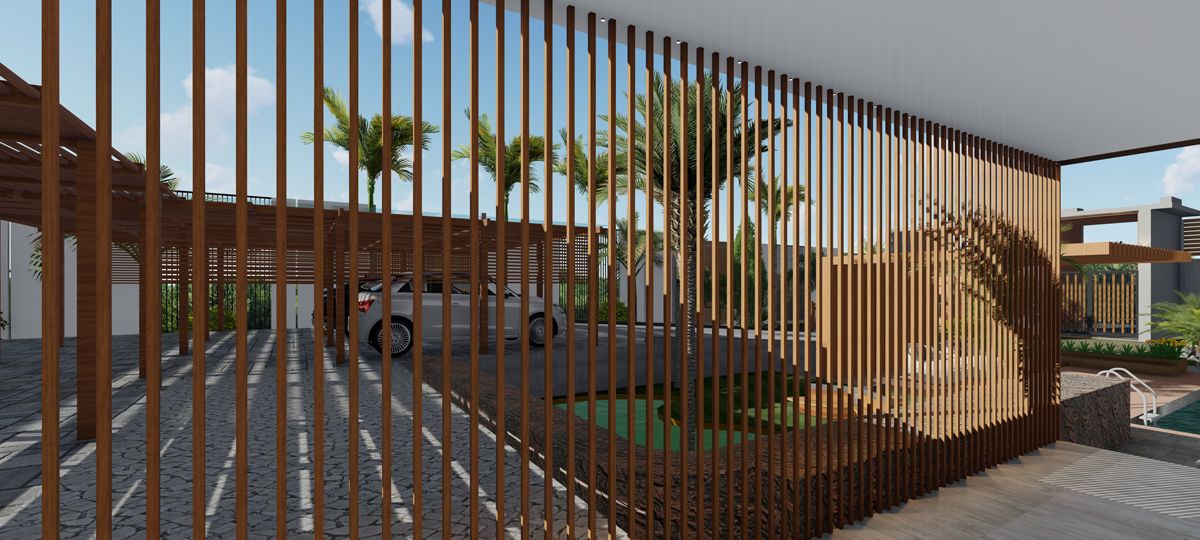 Louvered Partitions