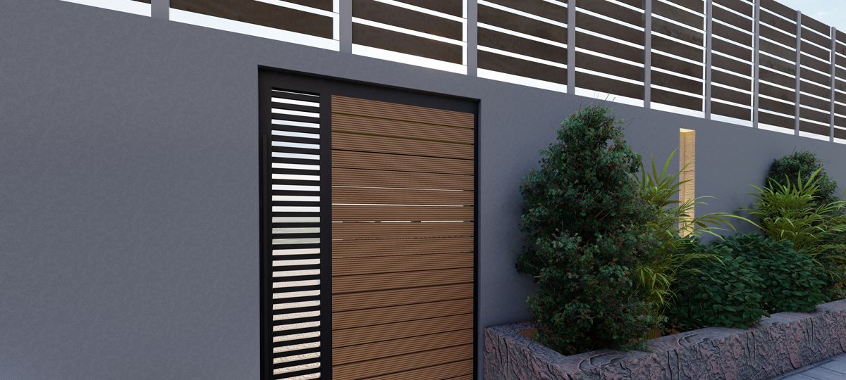 Grill Gate Covering