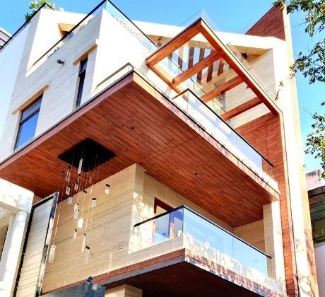 Soffit and external false ceiling in WPC material