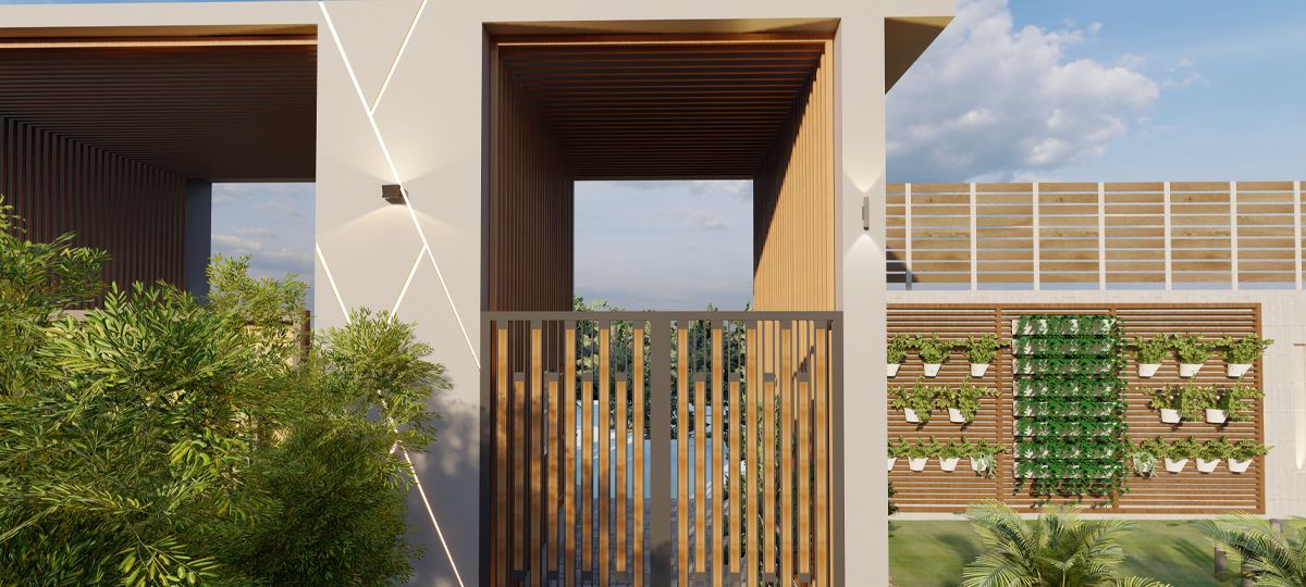 Grill Gate Covering