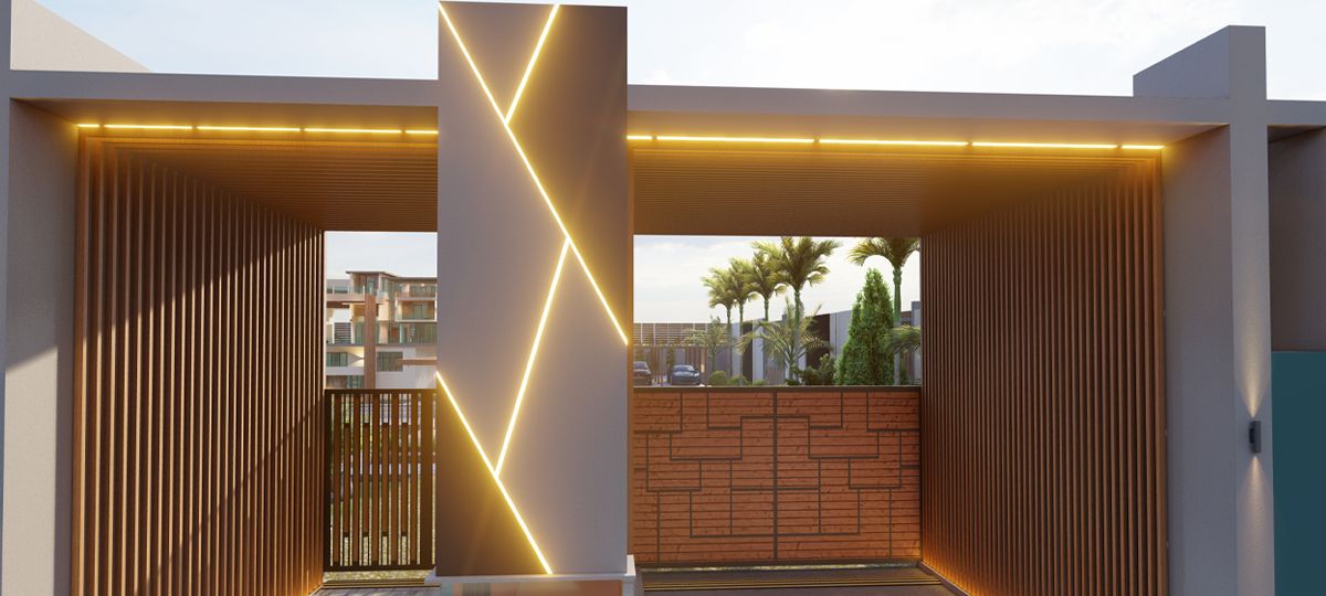 Entrance Arch Cladding